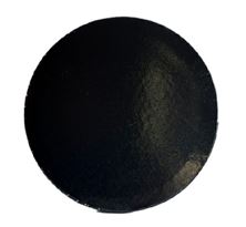 Picture of BLACK ROUND BOARD CAKE DRUM 25CM OR 10 INCH